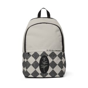 Unisex "Herb & Checkers" Fabric Backpack